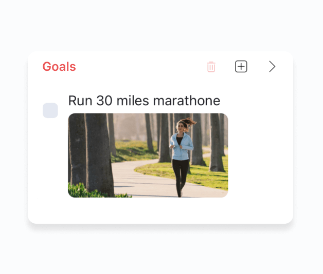 Brite goal tracker and goal setting app